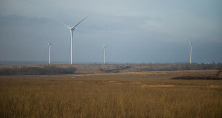 В Ростовской области заработала Каменская ветроэлектростанция