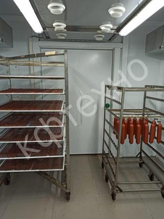 В г.Хабаровск завершены пуско-наладочные работы по камере сушки и созревания сырокопченых колбас