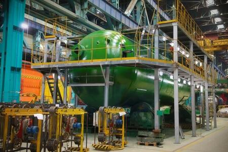 На «Атоммаше» изготовили первый парогенератор новой модификации для энергоблока № 1 Курской АЭС-2