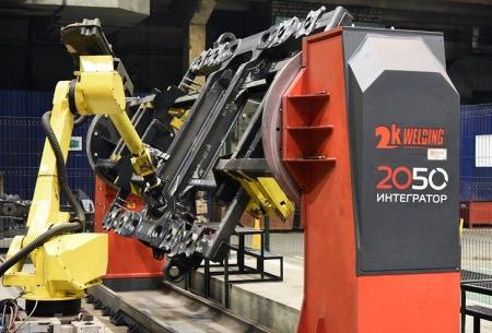 Тверской вагоностроительный завод показал роботизированный комплекс для контроля сварных швов
