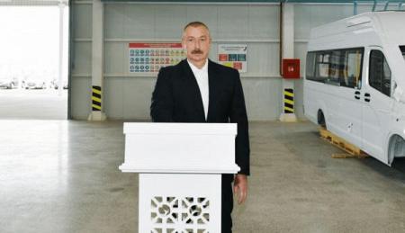 В Азербайджане открыт совместный завод «Группы ГАЗ» и «Азермаш»