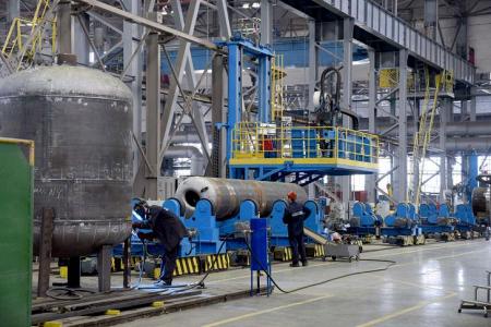 Белгородский завод ОМК после модернизации вдвое увеличил выпуск котельного оборудования