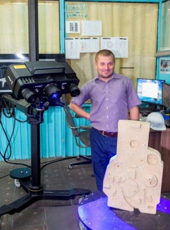 Новый оптический сканер на литейном заводе «КАМАЗа»