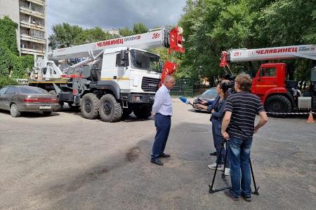 Челябинский механический завод провел презентацию автокранов «ПЛЮС» и «ПРОФИ» в Хабаровске
