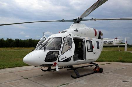 «Вертолеты России» передали санитарный Ансат для Костромской области