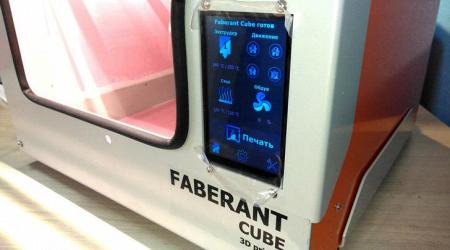 Возможность печати высокотемпературным пластиком PEEK получит новая версия 3D-принтера Faberant Cube