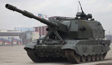 В танковую армию ЗВО в 2022 году поступит дивизион самоходных гаубиц 2С35 
