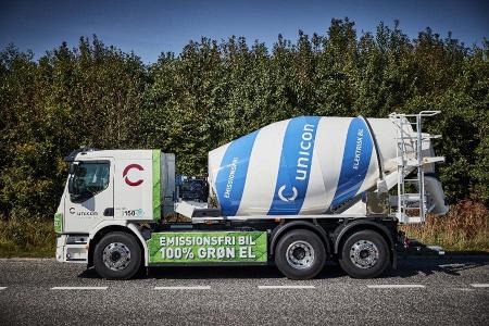 Volvo Trucks договорилась о сотрудничестве в области экологичной перевозки бетона