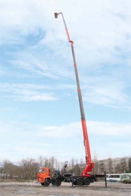 АЗ «Чайка-Сервис» презентовал автогидроподъёмник высотой 54 метра