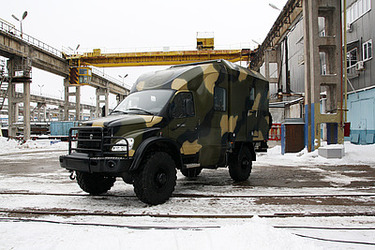 Полноприводный ГАЗ-33088 «Тайга-VIP» готов к бою!
