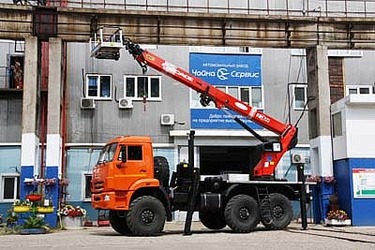 Новый проект – автогидроподъёмник с лебёдкой был выпущен на Автомобильном заводе «Чайка-Сервис»