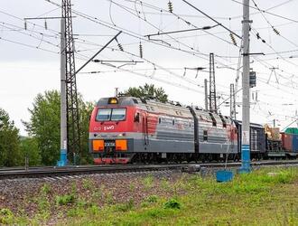 Железная дорога в Красноярске получила электровозы нового поколения