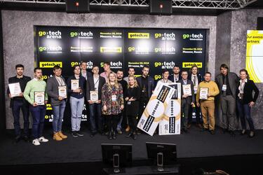 Названы победители конкурса стартапов GoTech Arena