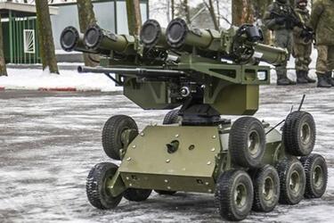 Робот «Кунгас», предназначенный для российской армии, успешно прошел все государственные испытания