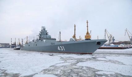 Новейший фрегат проекта "Адмирал флота Касатонов" войдет в состав ВМФ России до конца 2019 года