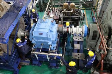 В ОДК осваивают испытания отремонтированных морских двигателей