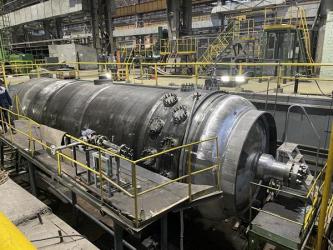 Ижорские заводы успешно провели гидроиспытания компенсатора давления для Курской АЭС-2