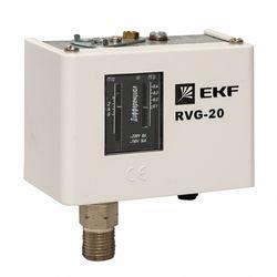 Давление жидкостей и газов под контролем с реле RVG-20 EKF