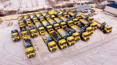 Завод «Гирд» отгрузил партию разнопрофильной спецтехники на шасси «Урал» для ПАО НК Роснефть