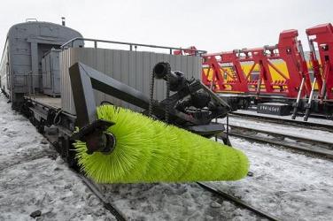 В Челябинске за два месяца собрали снегоочистительный модуль на платформе