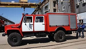 АЗ «Чайка-Сервис» выпустил первую пожарную машину