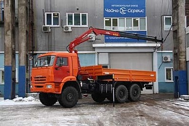 КАМАЗ-43118 с КМУ Amco Veba 115 3s