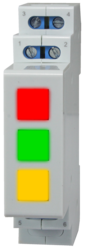 Светодиодный индикатор фаз на DIN-рейку AR-C45D-RGY