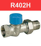 регулирующий клапан для радиаторов R402h - прямой термостатич. клапан для однотрубных систем с повышенной проходимостью