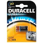 Фотолитиевые батарейки DURACELL CR123 ULTRA (10/50/6000)