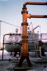 Низкотемпературный вихревой аппарат осушки попутного нефтяного газа