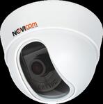 NOVICAM 87U  Видеокамера цветная купольная высокого разрешения, матрица 960H ULTRAFIO SHARP 1/3", 0.05 люкс, 700 ТВ линий, встроенное МЕНЮ, 12v DC,  объектив 2.8 или 3.6мм