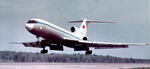 Самолет Ту 154. Гражданская авиация