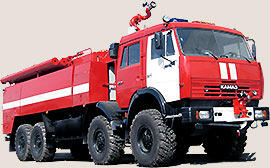 Автомобиль пожарный аэродромный АА-12/60 (63501)