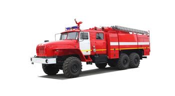 Автоцистерна пожарная АЦ 8,0 на базе УРАЛ-4320