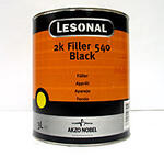 Грунт-выравниватель Lesonal 2K Filler 540 Чёрный 3л