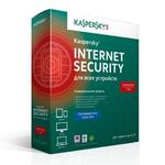 Антивирус Kaspersky Internet Security, для 2 устройств на 1 год