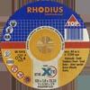Супертонкие диски RHODIUS по нержавеющей стали