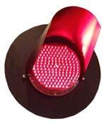 Светофорная головка светодиодная для железнодорожных переездов НКМР 676636.003 (красная)