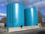 Резервуары металлические для хранения нефтепродуктов
