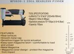 Шпилькозабивной степлер, TESTO MP630-1,  пневматический,