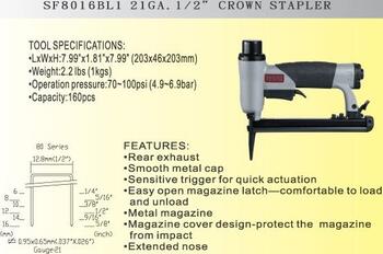 Мебельный скобозабивной степлер TESTO SF8016BL1