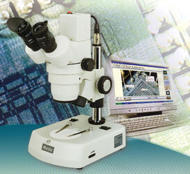 Цифровой стереоскопический микроскоп