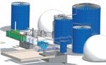 Биогазовые установки для переработки отходов сельского хозяйства, свиноферм, птицефабрик с получением энергии, тепла и биоудобрения.