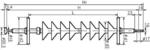 Изолятор линейный полимерный ЛК 120-110-AIV