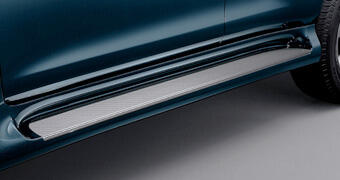 Подножки AeroStep (окрашенные в цвет авто) LC150 в стиле GX460.