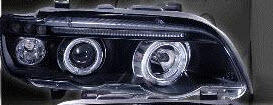 Фары передние черные BMW X5 E53