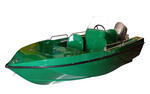 Лодка моторная стеклопластиковая Хваля-4Д, СНЛК812