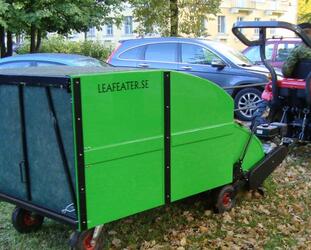 Leafeater, машина для уборки сада, газона