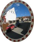 Сферическое круглое уличное зеркало