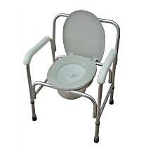 Кресло-туалет облегченное со спинкой (АМСВ93)